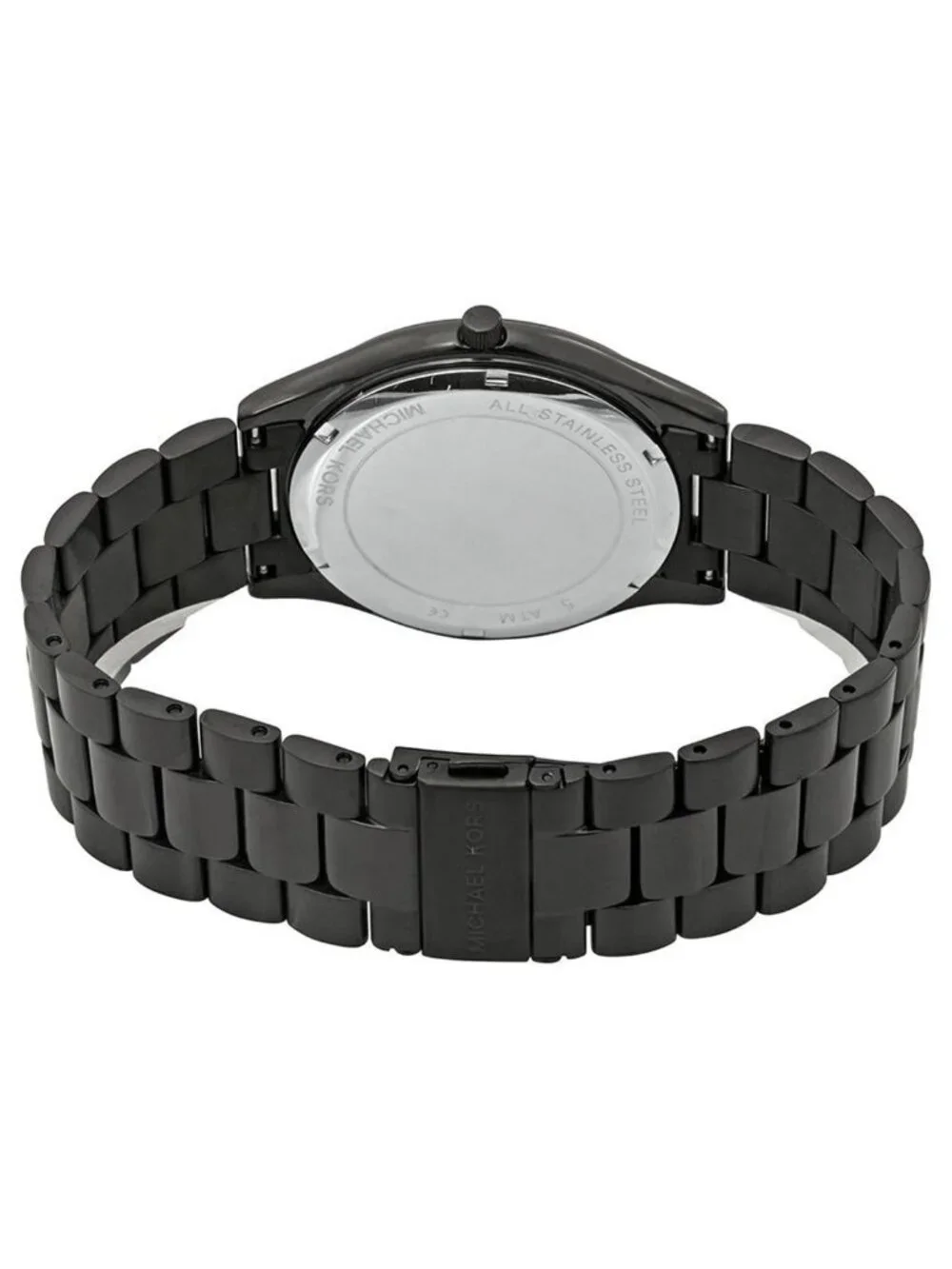 NWT Michael Kors Slim Runway Black Dial Men's Watch